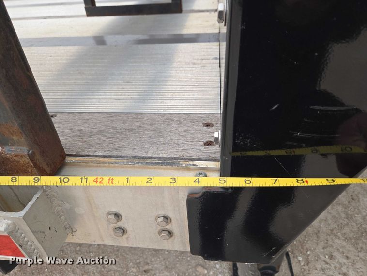 image for item ET5279 2022 Brazos drop deck trailer