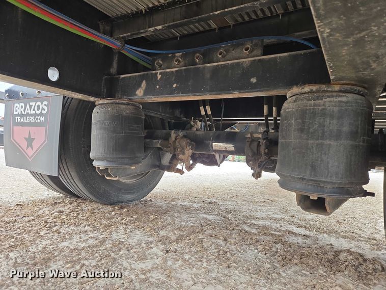image for item ET5279 2022 Brazos drop deck trailer