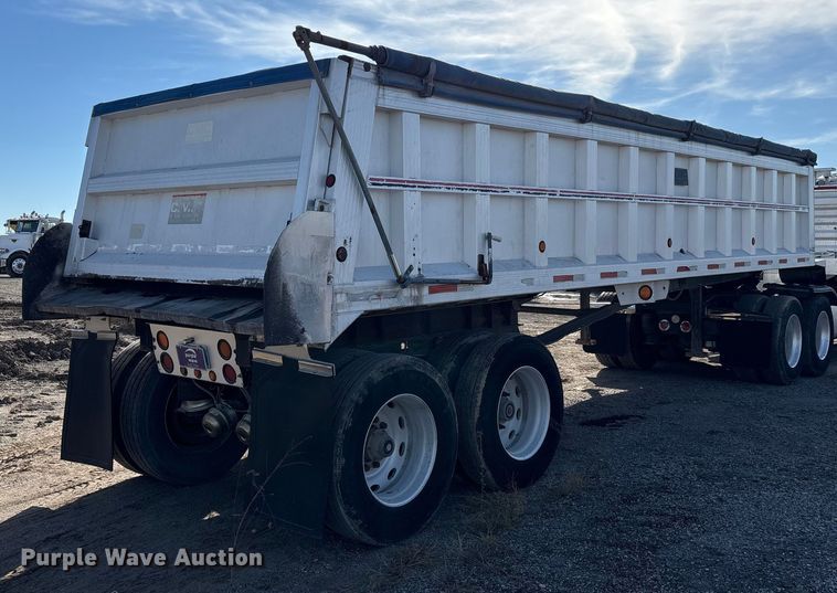 image for item ET5404 2001 Travis Body & Trailer, Inc. end dump trailer