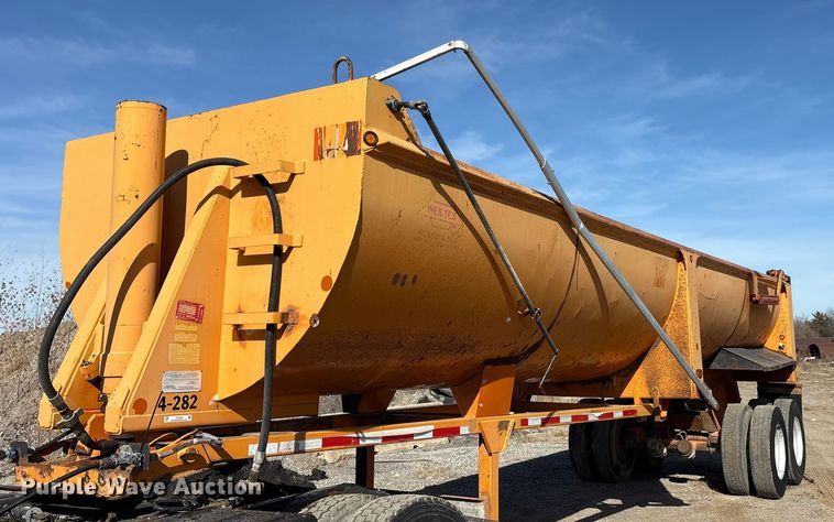 image for item ET5405 2008 Wes Tex Road builder end dump trailer