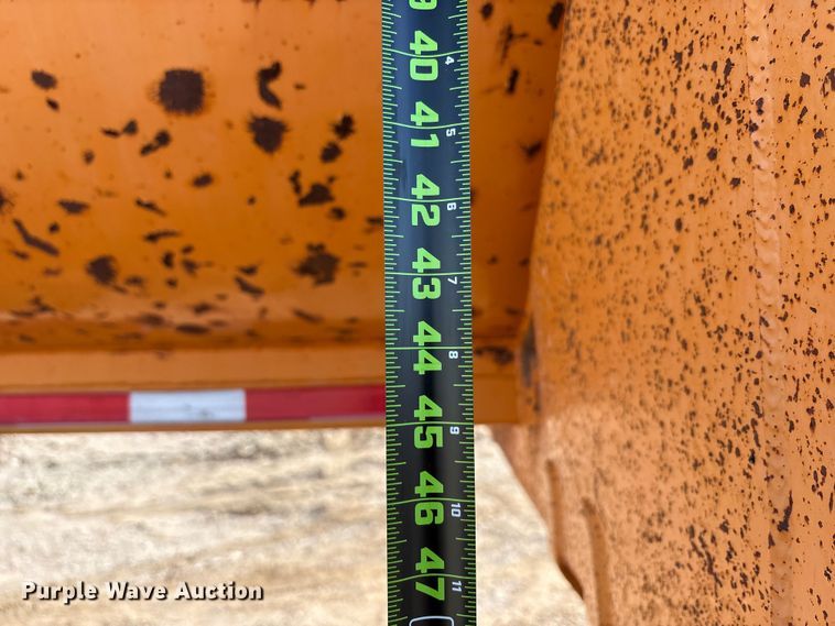 image for item ET5405 2008 Wes Tex Road builder end dump trailer