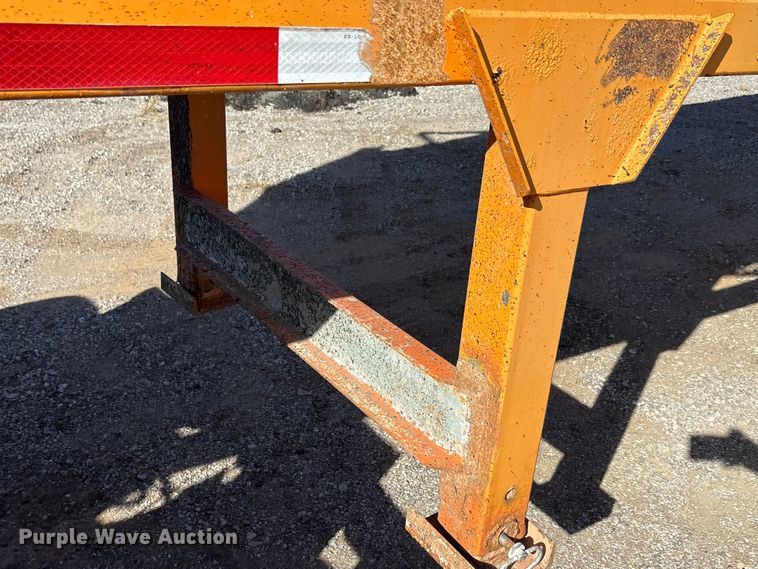 image for item ET5405 2008 Wes Tex Road builder end dump trailer