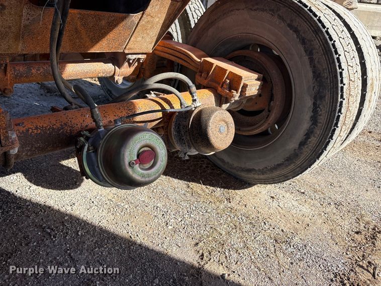 image for item ET5405 2008 Wes Tex Road builder end dump trailer