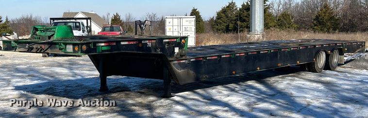 image for item ET6769 2007 Trail - Eze TE70HT48 drop deck equipment trailer