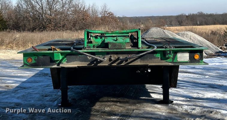 image for item ET6769 2007 Trail - Eze TE70HT48 drop deck equipment trailer