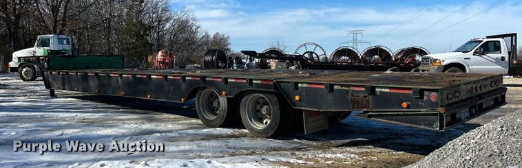 image for item ET6769 2007 Trail - Eze TE70HT48 drop deck equipment trailer