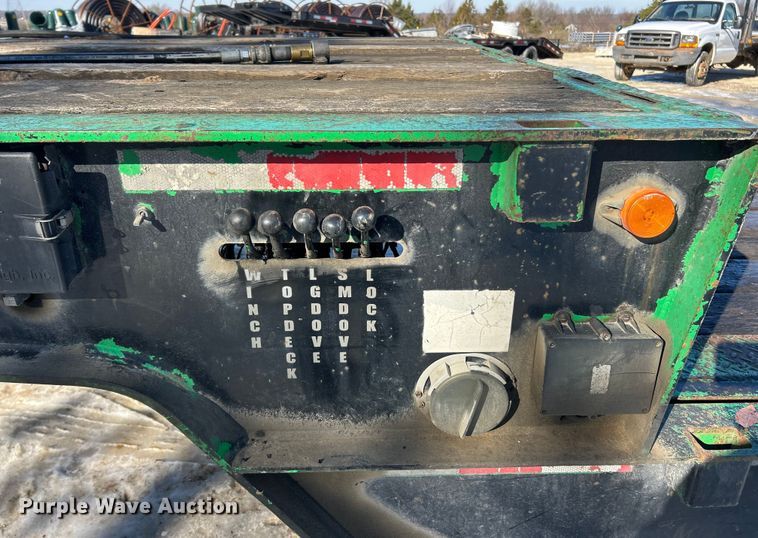 image for item ET6769 2007 Trail - Eze TE70HT48 drop deck equipment trailer