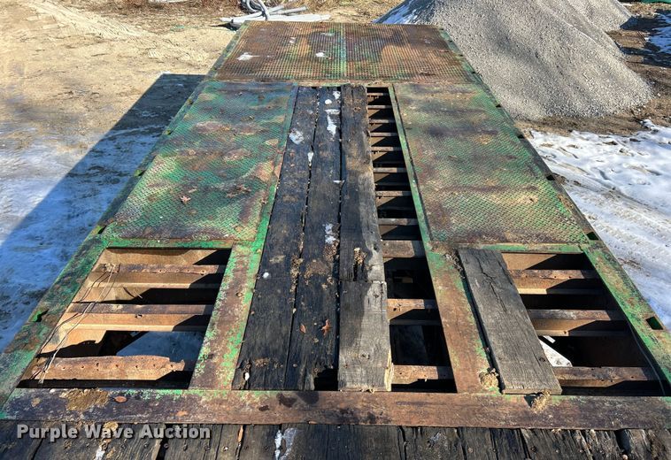 image for item ET6769 2007 Trail - Eze TE70HT48 drop deck equipment trailer