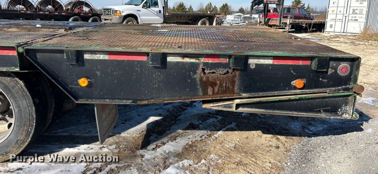 image for item ET6769 2007 Trail - Eze TE70HT48 drop deck equipment trailer