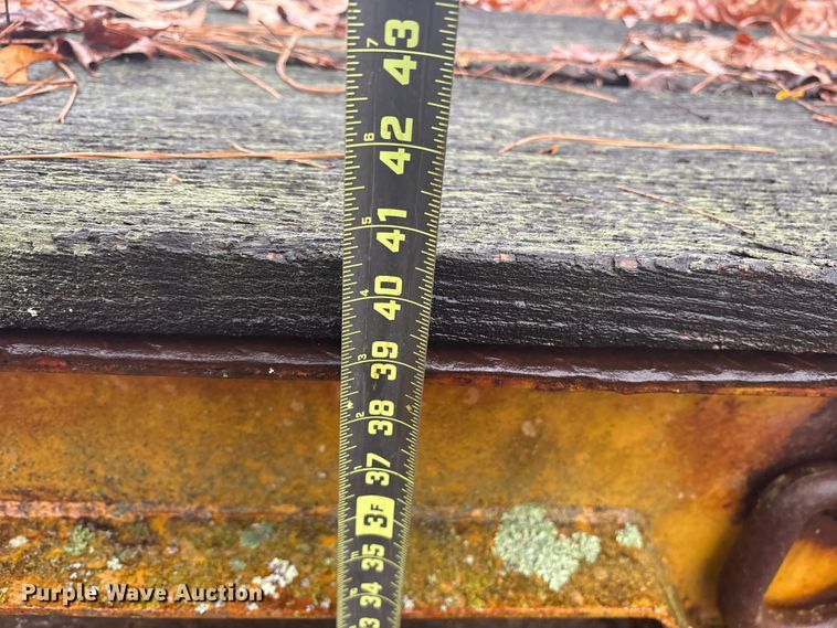 image for item ET7319 1995 Shop built drop deck equipment trailer