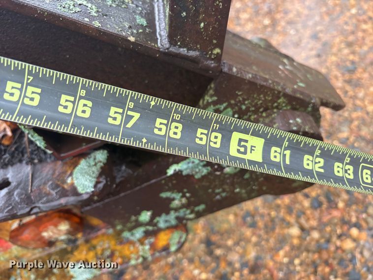 image for item ET7319 1995 Shop built drop deck equipment trailer