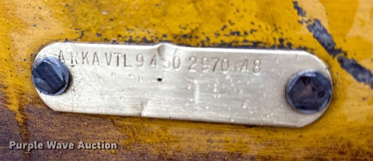 image for item ET7319 1995 Shop built drop deck equipment trailer