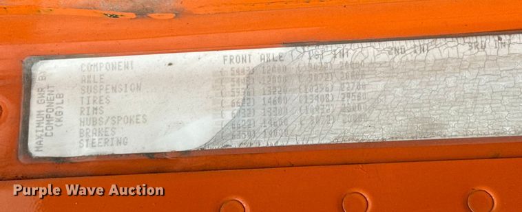 image for item EU5457 2007 Freightliner CST120 semi truck