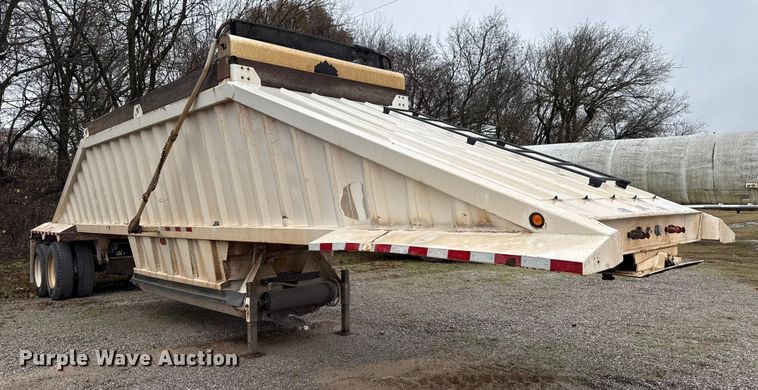 image for item EU5478 2016 CTS BDT-40 bottom dump trailer