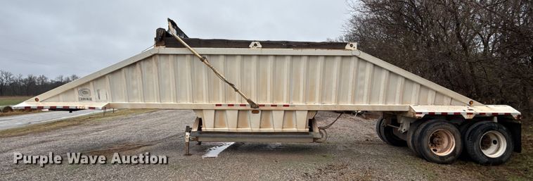 image for item EU5478 2016 CTS BDT-40 bottom dump trailer