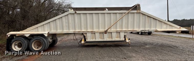 image for item EU5480 2015 Armor Lite SBD-40 bottom dump trailer