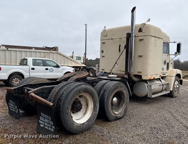 image for item EU5483 1996 Freightliner FLD112 semi truck