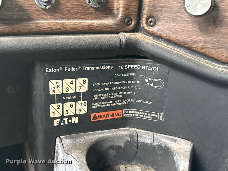 image for item EU5483 1996 Freightliner FLD112 semi truck