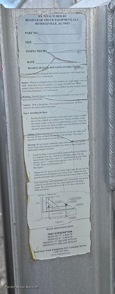 image for item EU6399 (4) truck headache racks