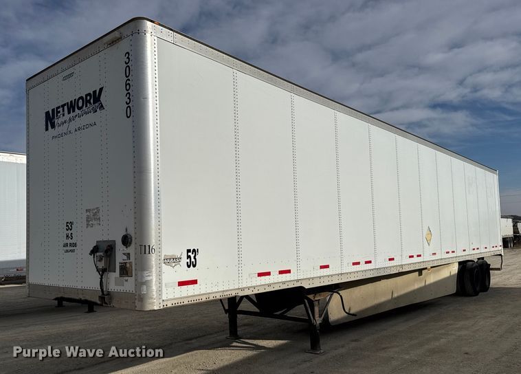 image for item EU6401 2012 Wabash dry van trailer