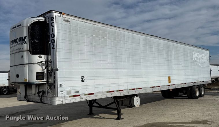 image for item EU6403 2009 Wabash refrigerated van trailer