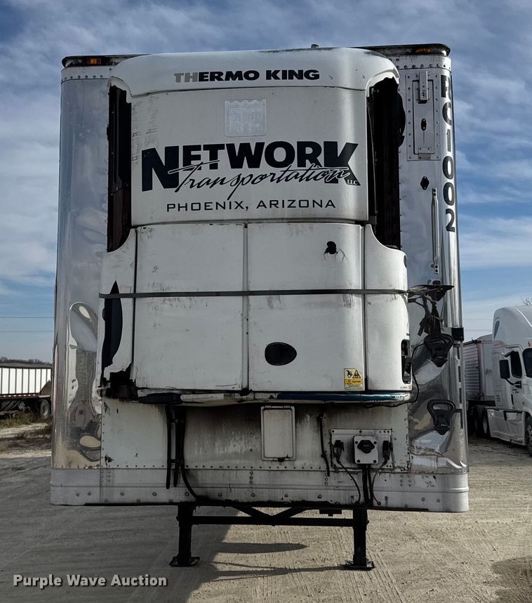 image for item EU6403 2009 Wabash refrigerated van trailer