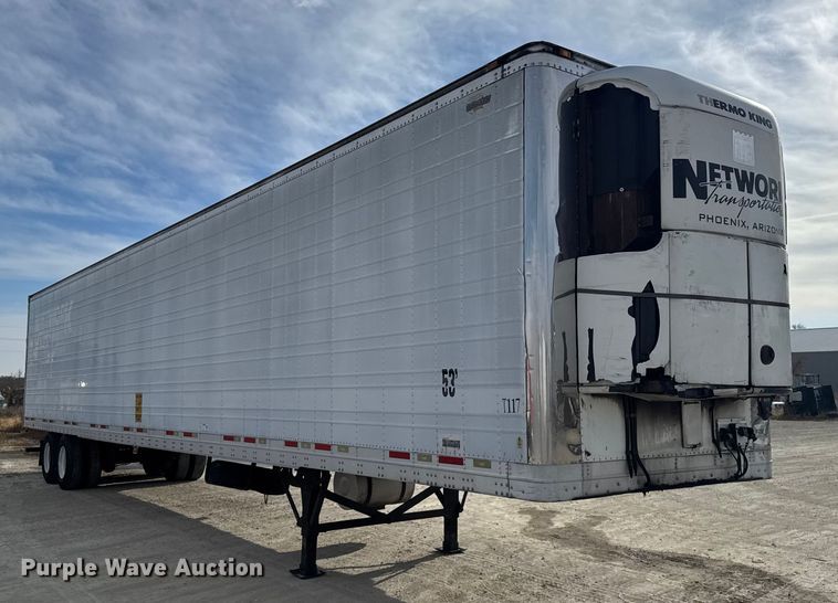 image for item EU6403 2009 Wabash refrigerated van trailer