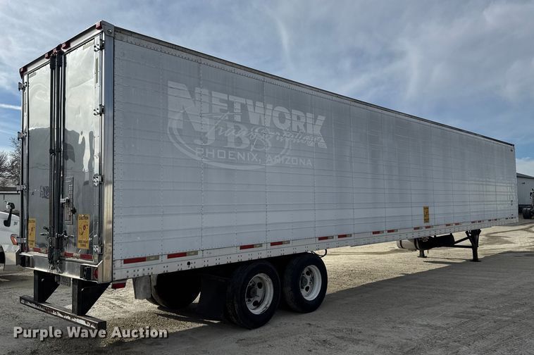 image for item EU6403 2009 Wabash refrigerated van trailer