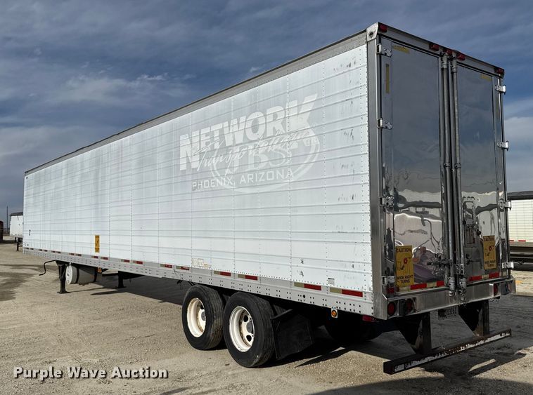 image for item EU6403 2009 Wabash refrigerated van trailer