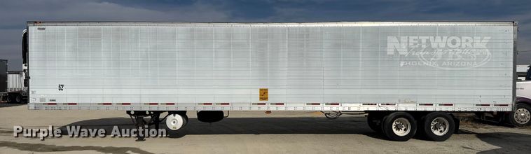 image for item EU6403 2009 Wabash refrigerated van trailer