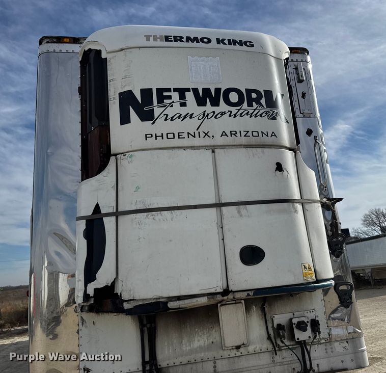 image for item EU6403 2009 Wabash refrigerated van trailer