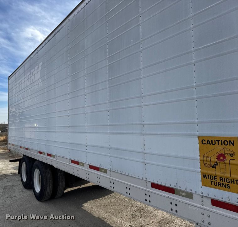 image for item EU6403 2009 Wabash refrigerated van trailer