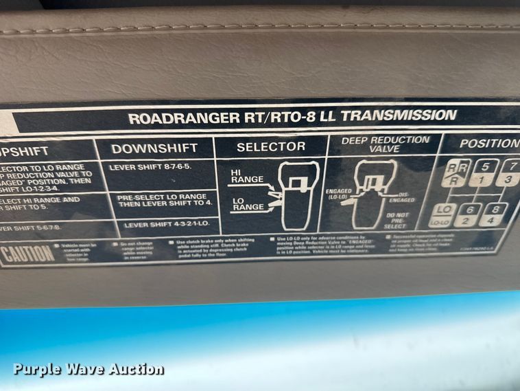 image for item EU6459 2007 Sterling L-Line semi truck