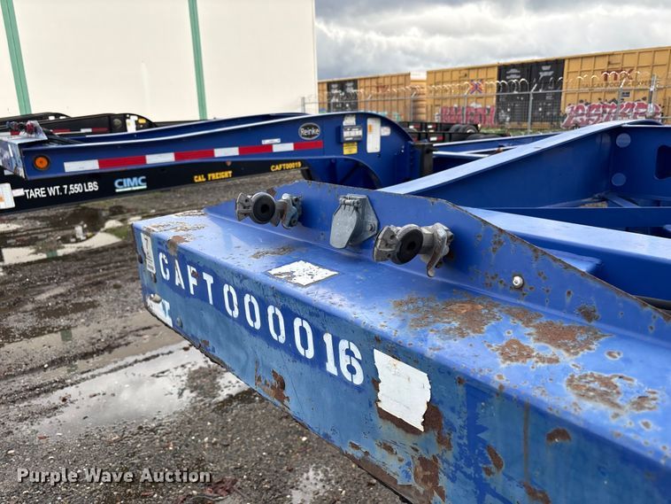 image for item EU8542 2013 Reinke container trailer