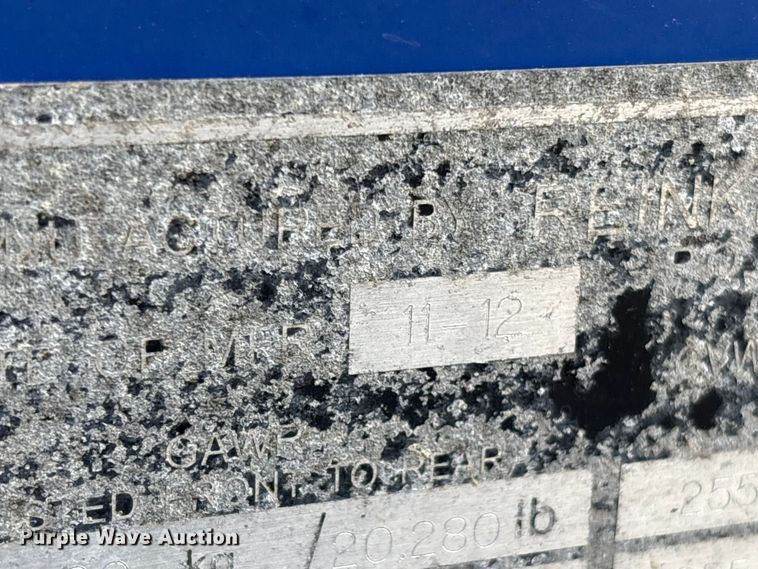 image for item EU8542 2013 Reinke container trailer