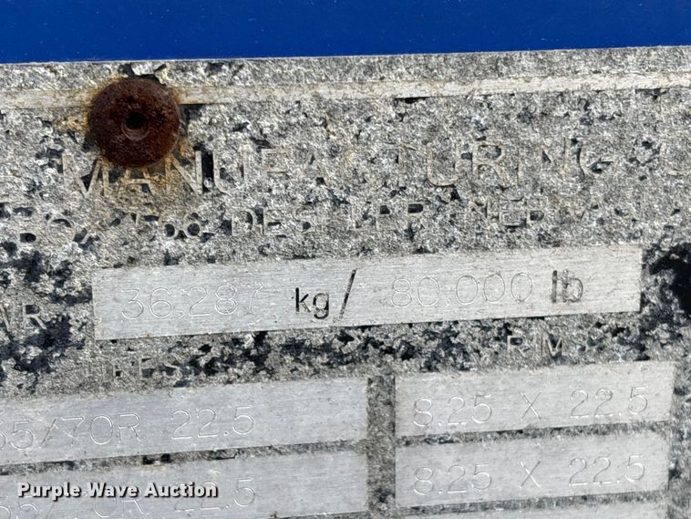 image for item EU8542 2013 Reinke container trailer