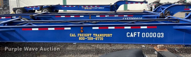 image for item EU8543 2013 Reinke container trailer