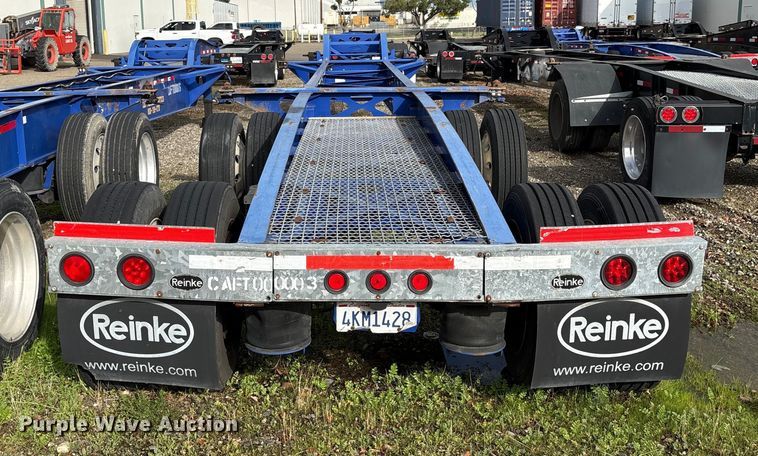 image for item EU8543 2013 Reinke container trailer
