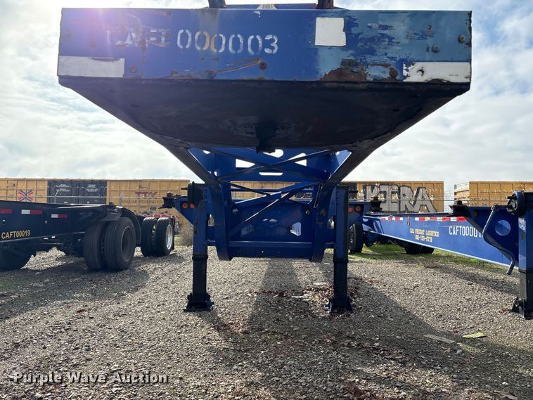 image for item EU8543 2013 Reinke container trailer