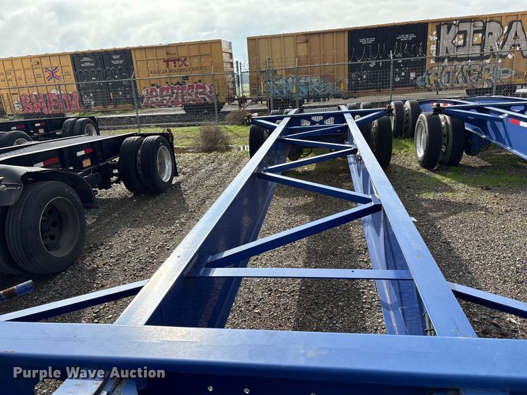 image for item EU8543 2013 Reinke container trailer