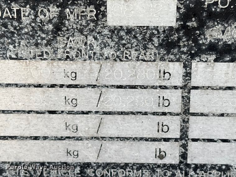 image for item EU8543 2013 Reinke container trailer