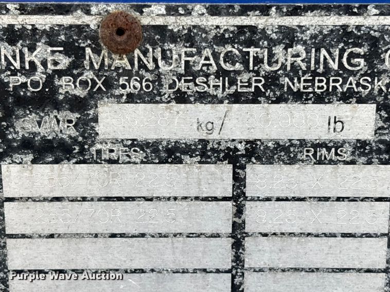 image for item EU8543 2013 Reinke container trailer