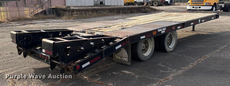 image for item EV3319 1998 Trail King TK40LP equipment trailer