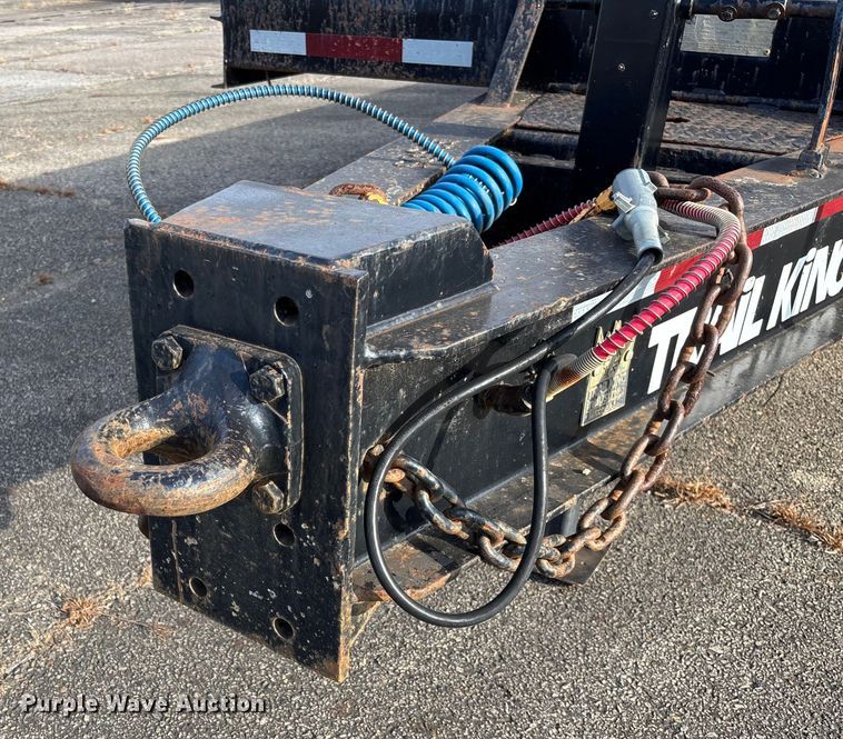 image for item EV3319 1998 Trail King TK40LP equipment trailer