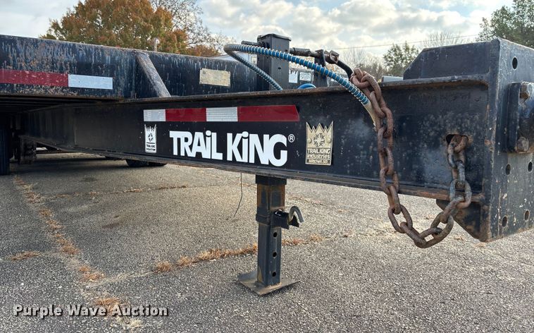 image for item EV3319 1998 Trail King TK40LP equipment trailer