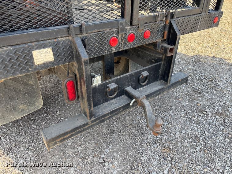 image for item EV3320 1998 International 4700 Low Profile Crew Cab utility / service truck