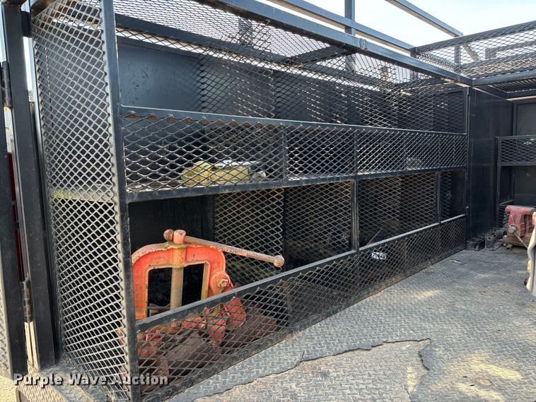 image for item EV3320 1998 International 4700 Low Profile Crew Cab utility / service truck