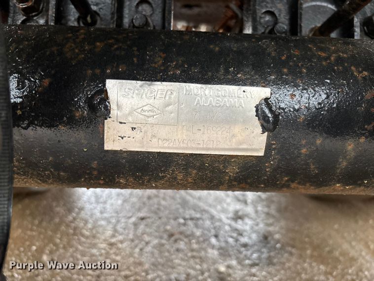 image for item EV3353 1995 Hibilt end dump trailer