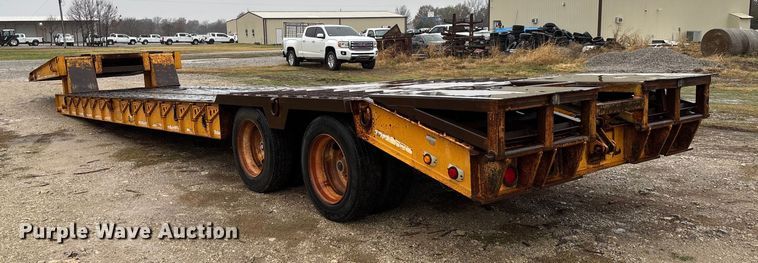 image for item EV3356 2000 ATOK lowboy equipment trailer