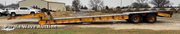 image for item EV3356 2000 ATOK lowboy equipment trailer